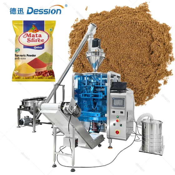 Versatile VFFS Seasoning Packager for Stick Packs & Retail Bags | Dust-Controlled Powder Filling with Quick-Change for Multiple Blends